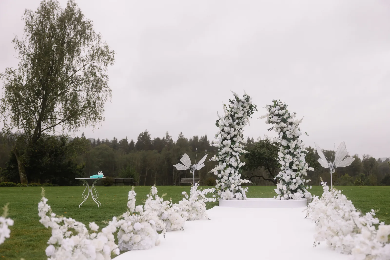 Puķu arka “Eņģeļu spārni” — ABL3